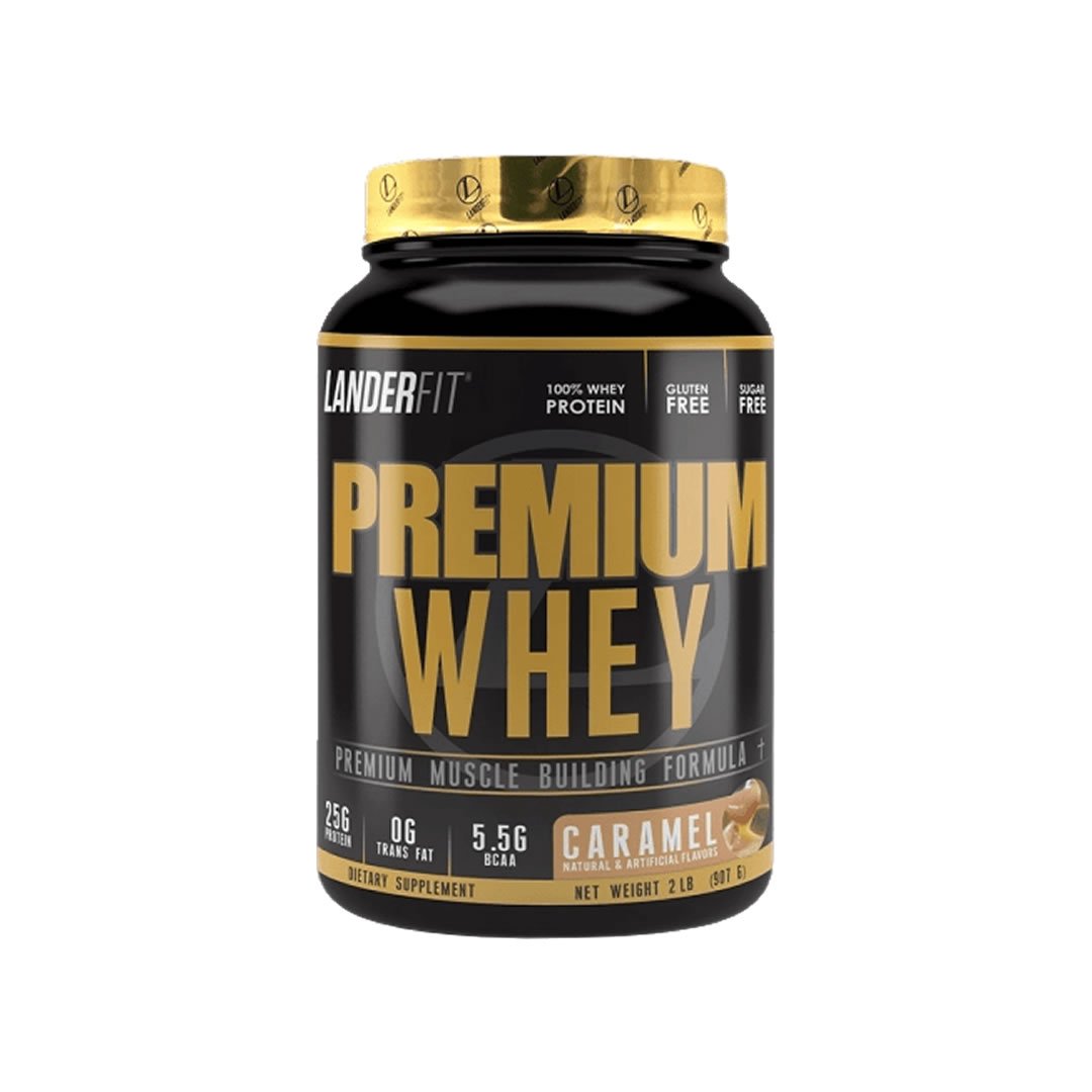 Landerfit - Premium Whey - Caramelo - 2 lb