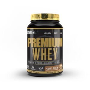 LANDERFIT - PREMIUM WHEY - PEANUT BUTTER - 2 LB