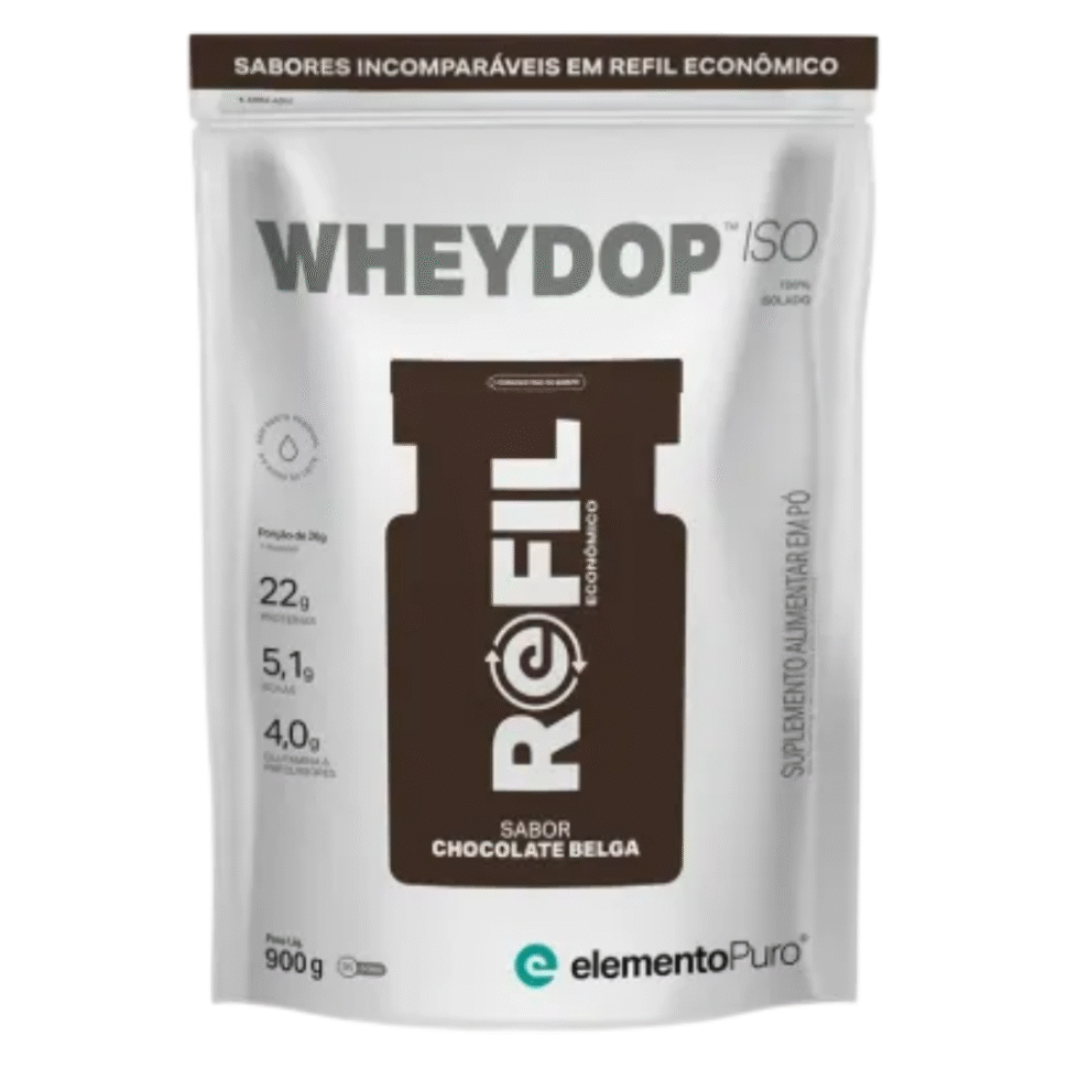 WHYEDOP ISO REFIL - 900 GR (CHOCOLATE BELGA)