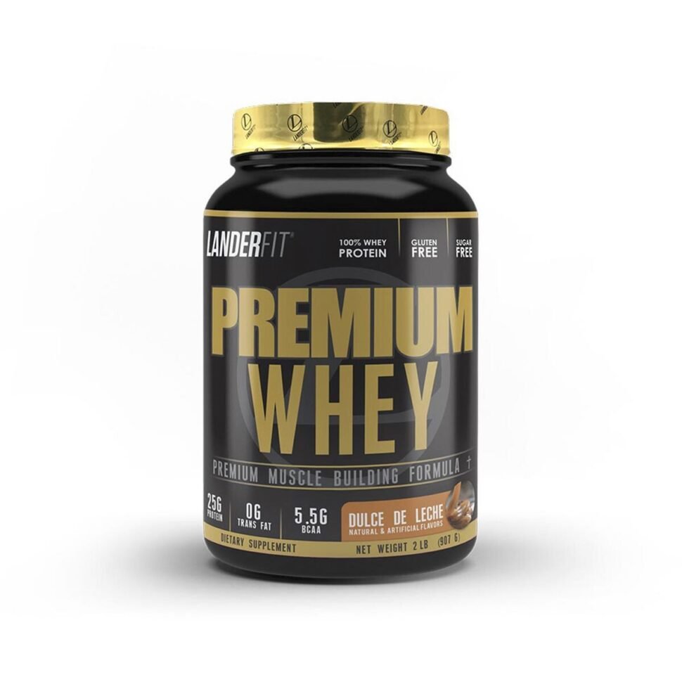 Landerfit Premium Whey - Dulce de Leche 2lb