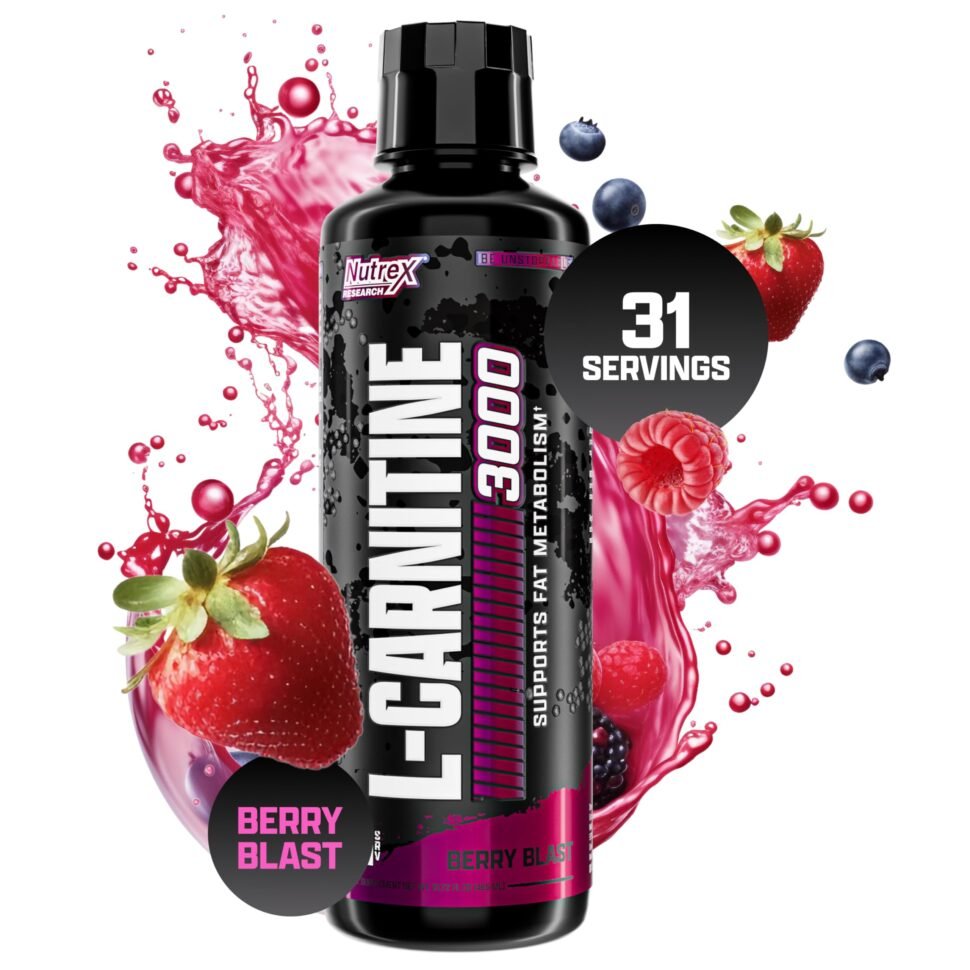 LIQUID CARNITINE 3000 BERRY BLAST X 480 ML - 16 SERVICIOS