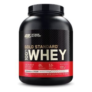Optimum Nutrition - Gold Standard 100% Whey - Cookies and Cream - 5 LB