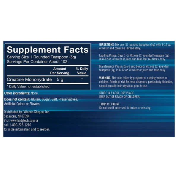 BODYTECH 100% CREATINA MONOHYDRATE