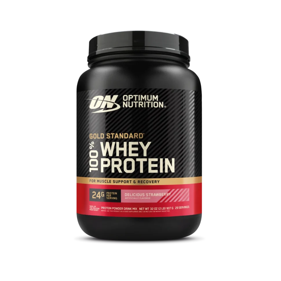 Optimum Nutrition - Gold Standard 100% Whey - Strawberry - 2 lb