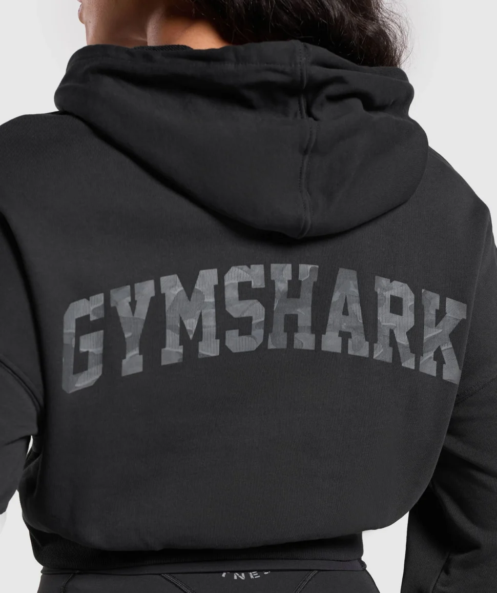 ADAPT CAMO GRAPHIC HOODIE GYMSHARK