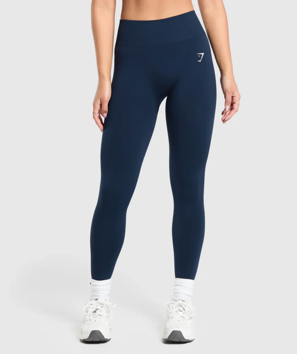 EVERYDAY SEAMLESS LEGGINGS AZUL GYMSHARK