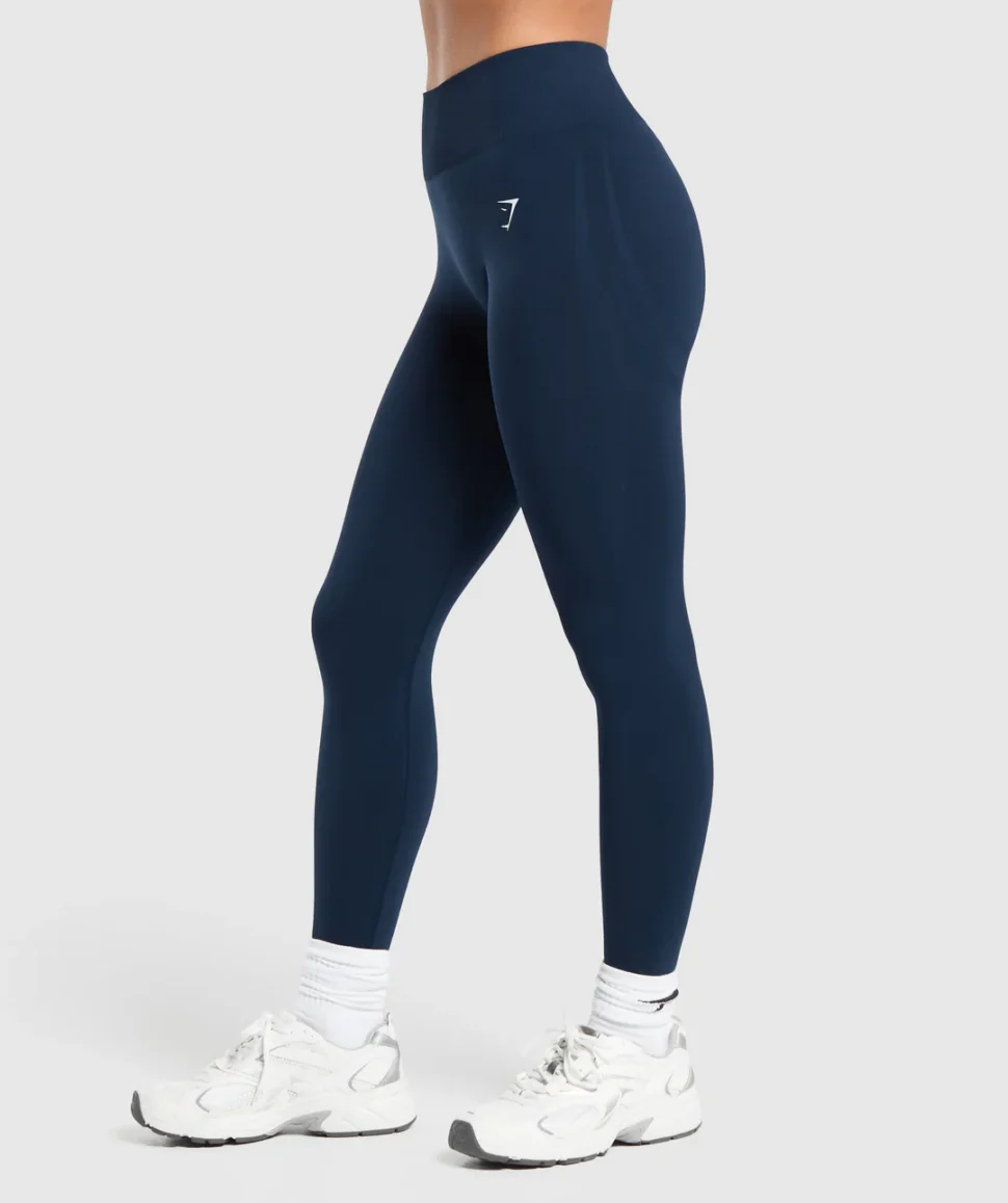 EVERYDAY SEAMLESS LEGGINGS AZUL GYMSHARK - Imagen 2