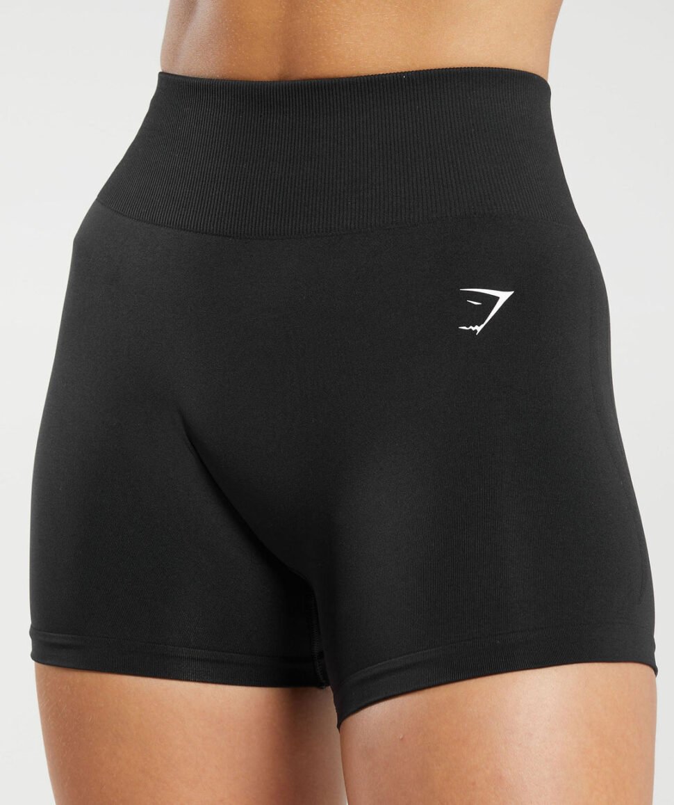 EVERYDAY SEAMLESS SHORT NEGRO GYMSHARK