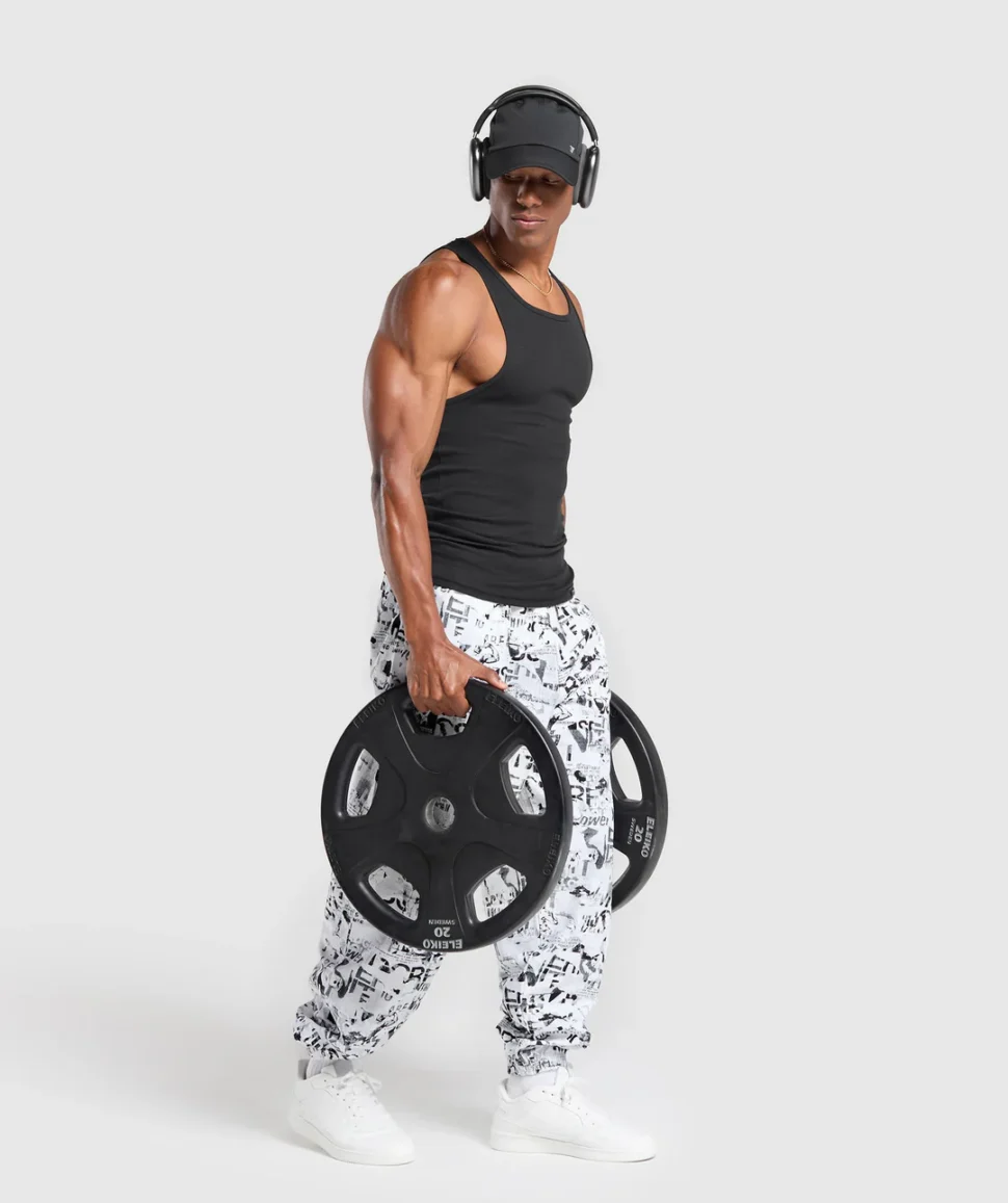 LIFTING OVERSIZED PRINTED PANTS GYMSHARK - Imagen 4