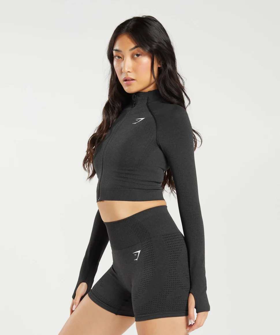 VITAL SEAMLESS 2.0 ZIP GYMSHARK - Imagen 2