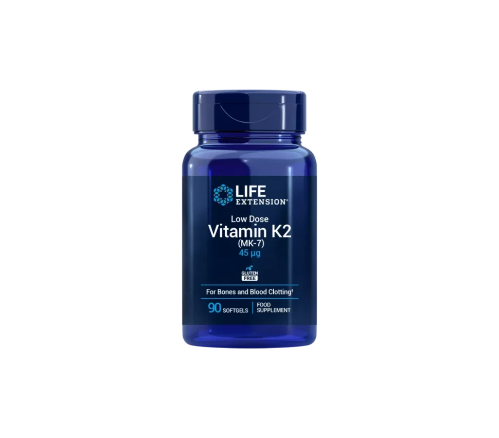 VITAMIN K2 45 mg x 90 capsulas - life extension