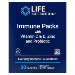 Immune Packs* with Vitamin C & D, ZINC and Probiotic - LIFE EXTENSION
