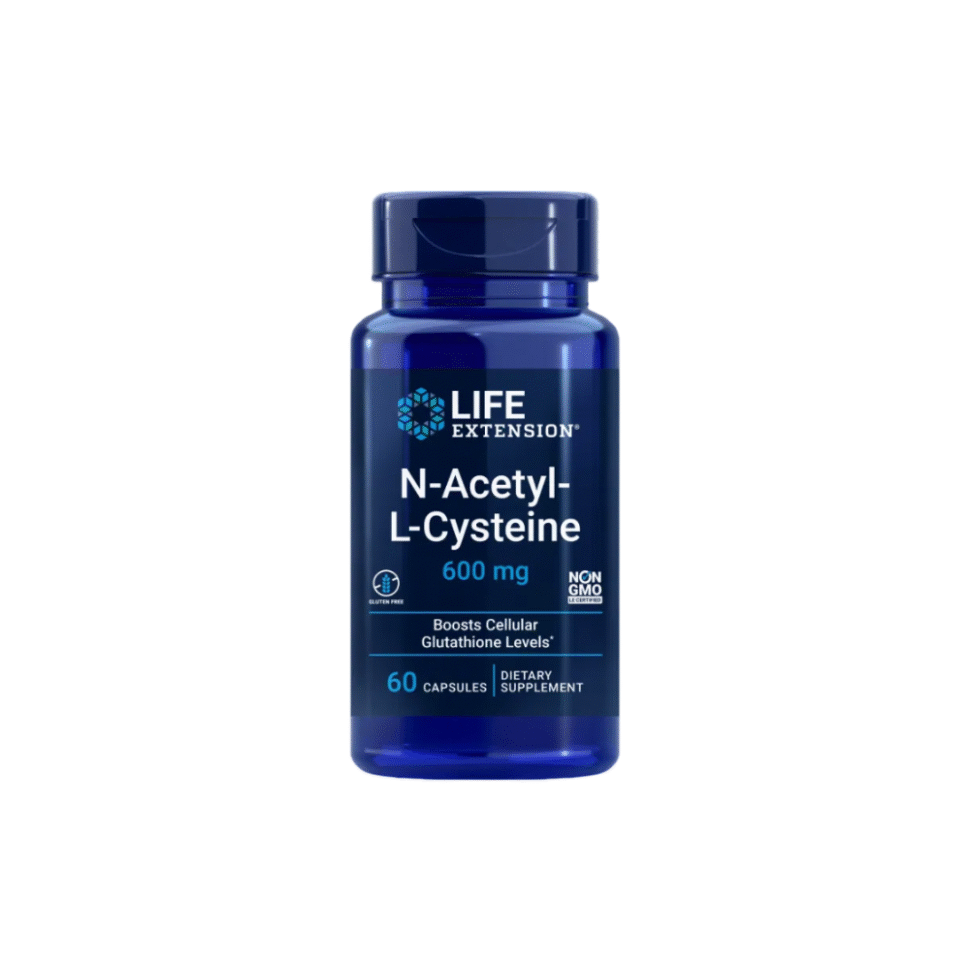 N-Acetyl-L-Cysteine 600mg - LIFE EXTENSION