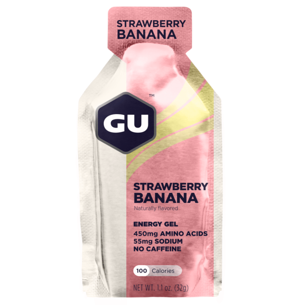 GU ENERGY GEL SIN CAFEINA - STRAWBERRY BANANA