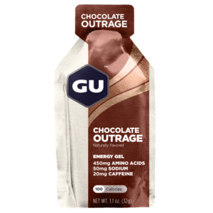 GU ENERGY GEL CON CAFEINA - CHOCOLATE OUTRAGE