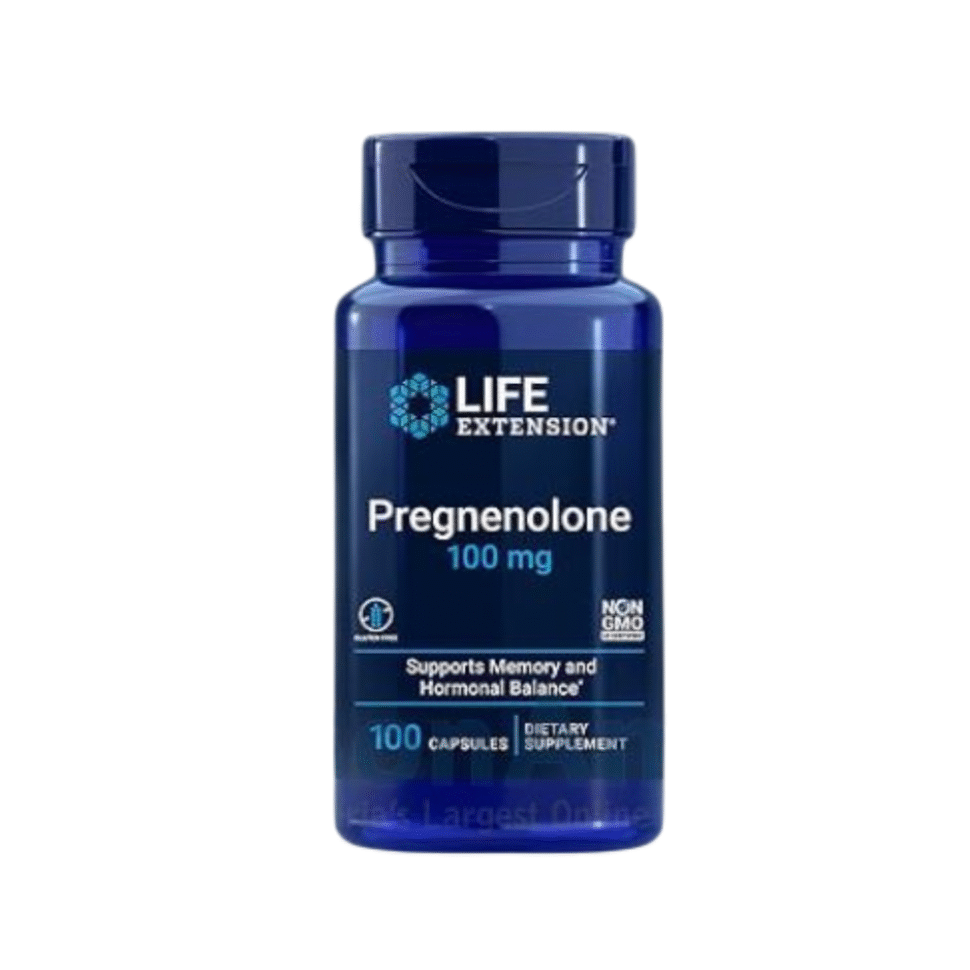 Pregnenolone 100mg - LIFE EXTENSION