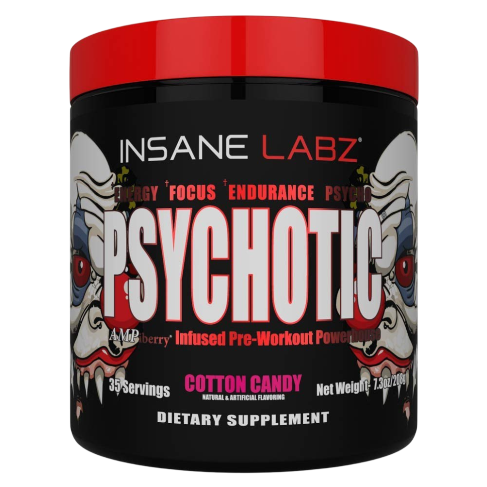 PSYCHOTIC RED (COTTON CANDY)