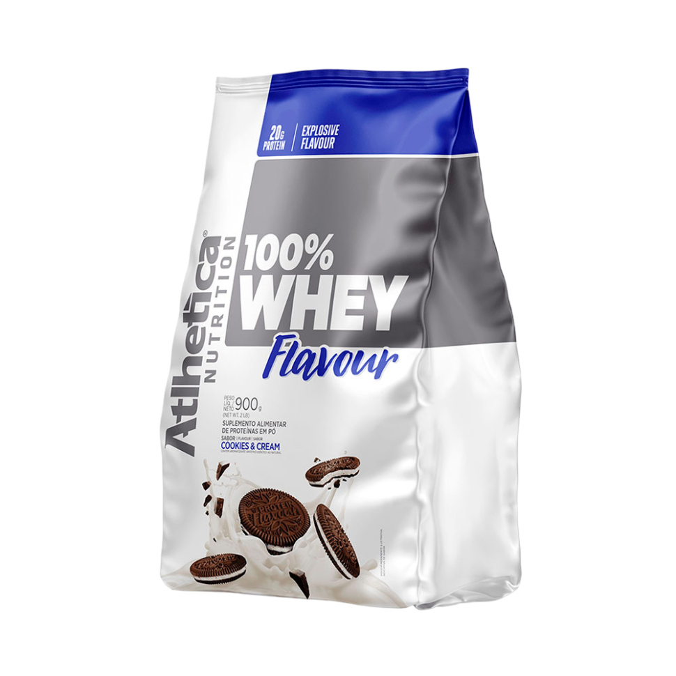 100% WHEY FLAVOUR (COOKIES AND CREAM)