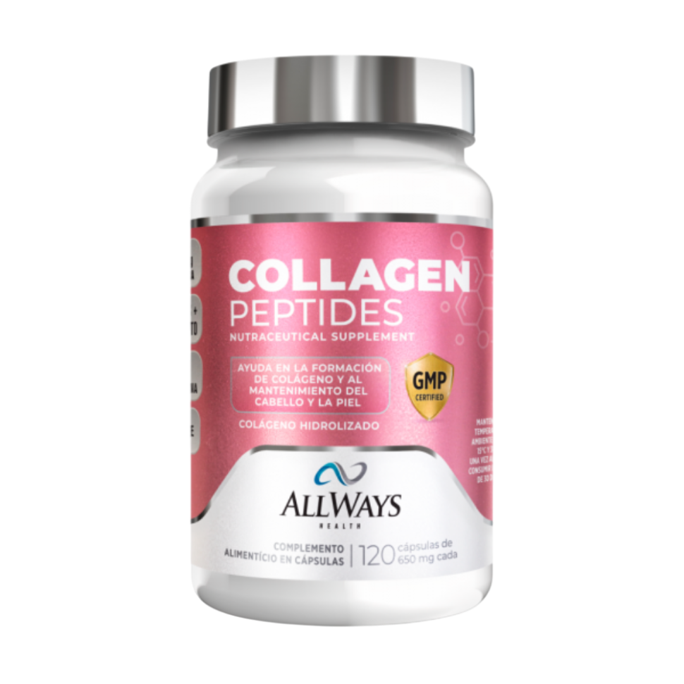 COLLAGEN PEPTIDES 650 MG X 120 CAPSULAS