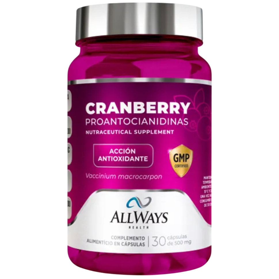 CRANBERRY 500 MG X 30 CAPSULAS