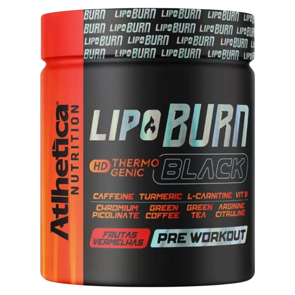 LIPO BURN BLACK (FRUTAS VERMELHAS)
