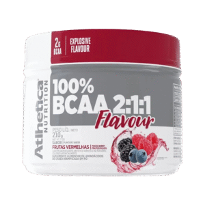 100% BCAA 2:1:1-210GR (FRUTAS VERMELHAS)