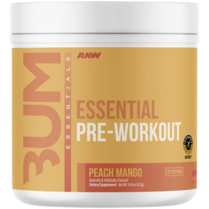 BUM ESSENTIAL PRE-WORKOUT (PEACH MANGO)