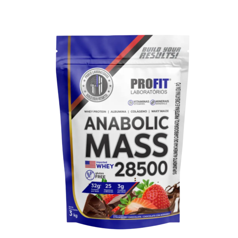 ANABOLIC MASS 28500 (STRAWBERRY CHOCOLATE)