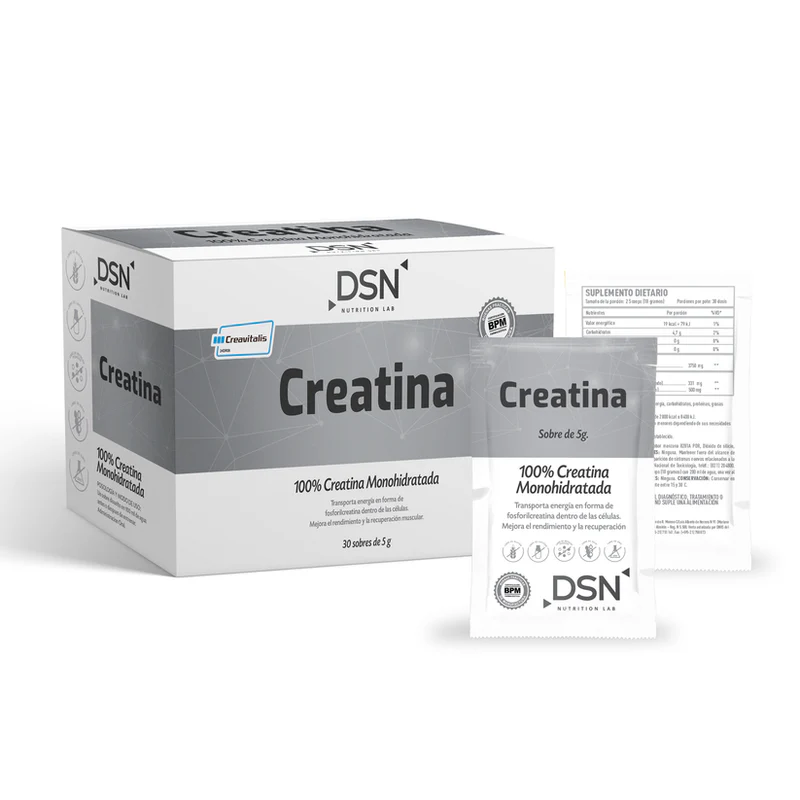 CREATINA CREAVITAILS 100% MONOHIDRATADA 30 SOBRES DE 5GR