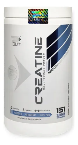 CREATINA MONOHYDRATE P-OUT - 151 SRV (UNFLAVORED)