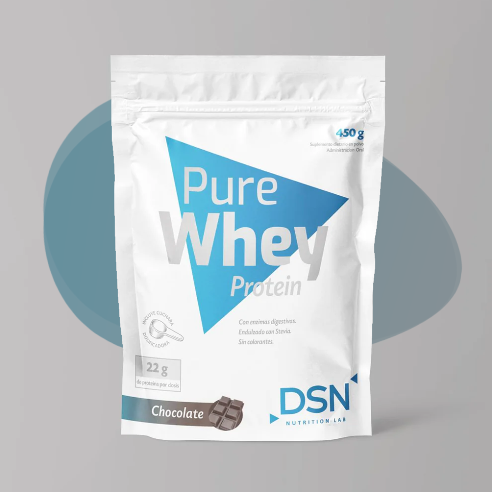 PURE WHEY PROTEIN 450 GR (CHOCOLATE)