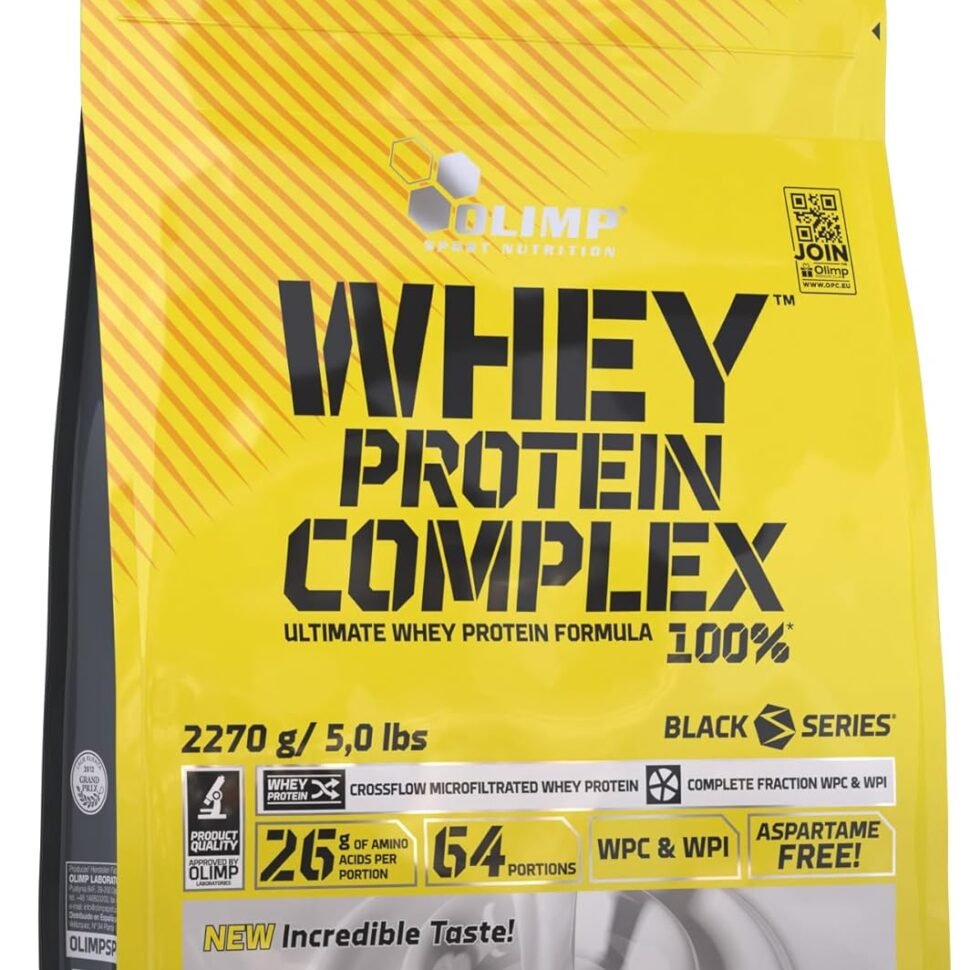 Olimp Sport Nutrition - Whey Protein Complex 100% 2270G Vainilla Ice Cream 67 Servicios