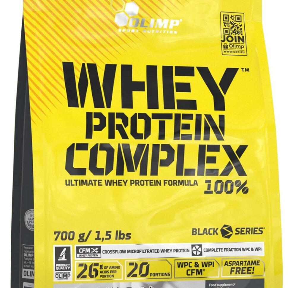 Olimp Sport Nutrition - Whey Protein Complex 100% 700G Strawberry 20 Servicios
