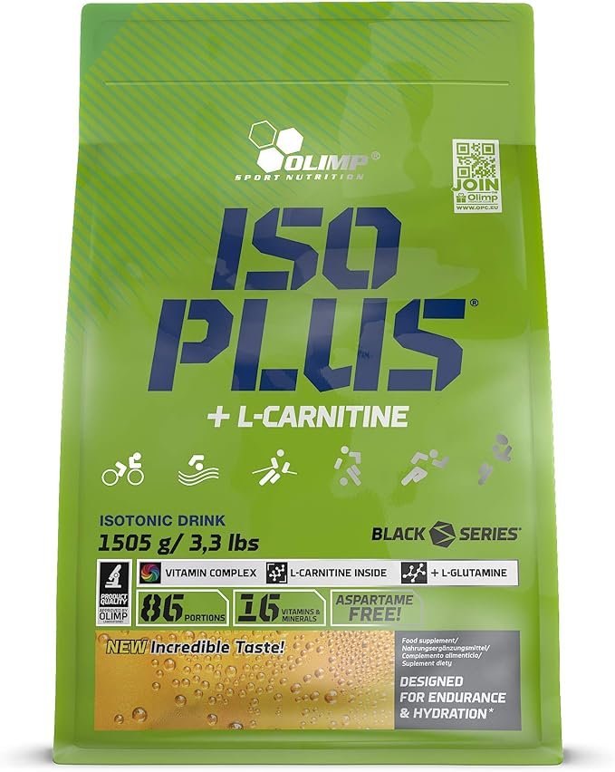 Olimp Sport Nutrition - Iso Plus Polvo 1505G Limon - 86 Servicios