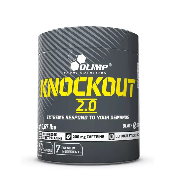 Olimp Sport Nutrition - Knockout 2.0 Polvo 305 Gr 50 Servicios