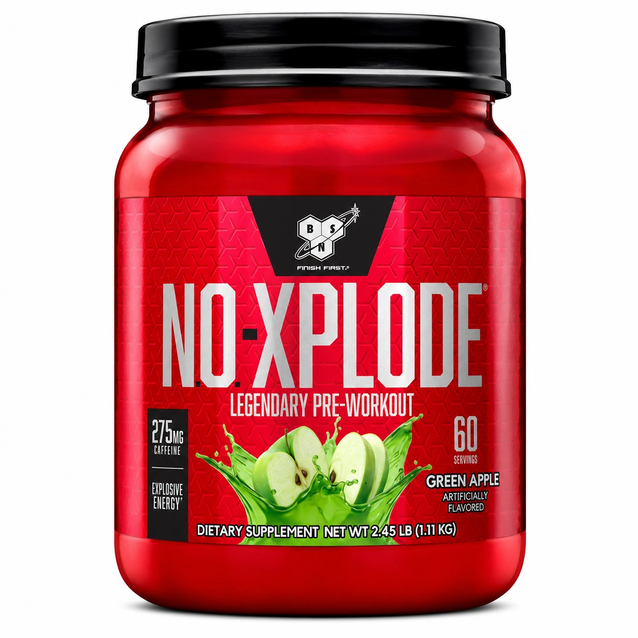 Bsn - No Xplode Green Apple X 60 Serv