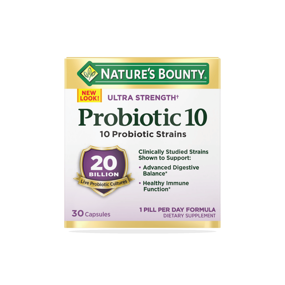 Natures Bounty - Probiotico 10 X 30 Caps
